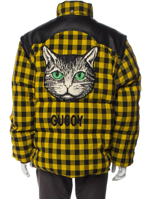 Gucci Plaid Print Windbreaker