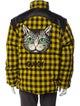 Gucci Plaid Print Windbreaker