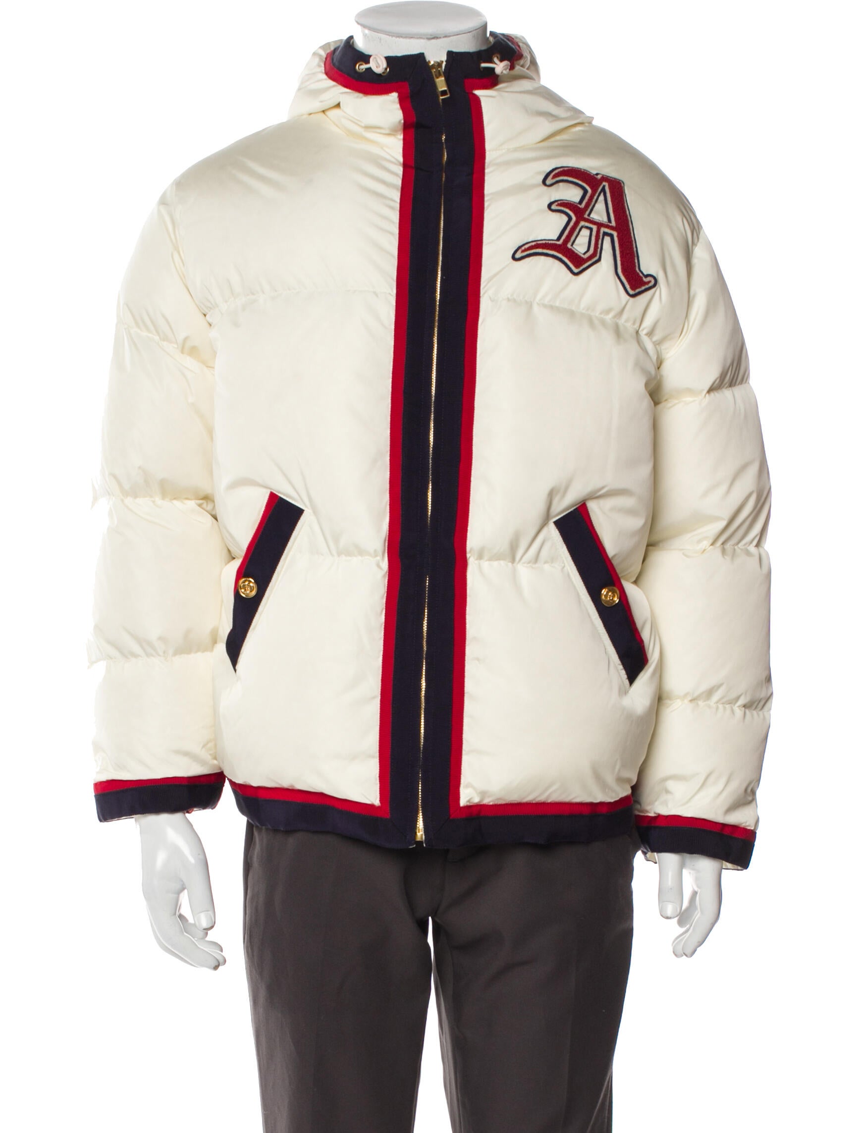 Gucci 2022 Sylvie Web Accent Windbreaker w/ Tags