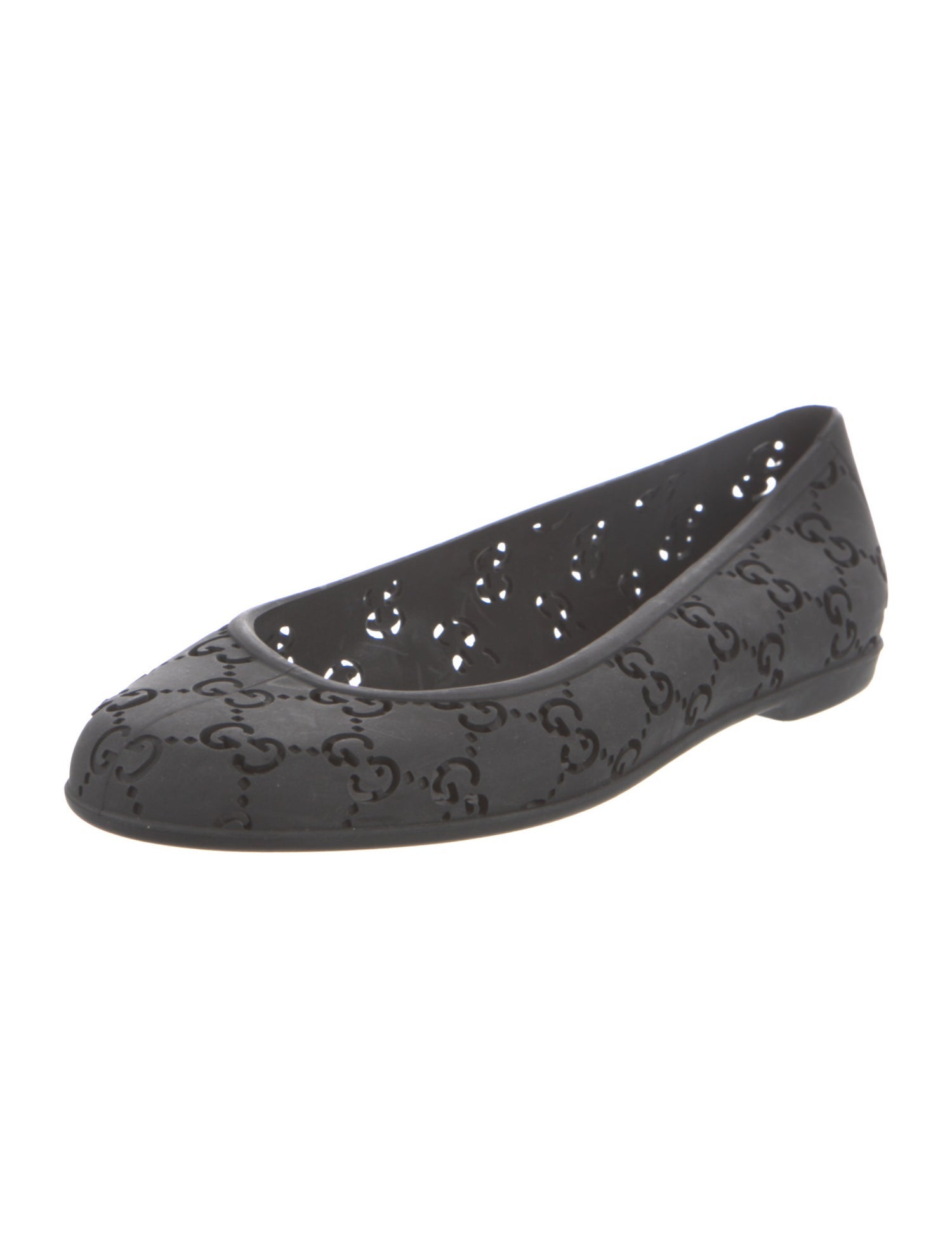 Gucci GG Logo Rubber Flats