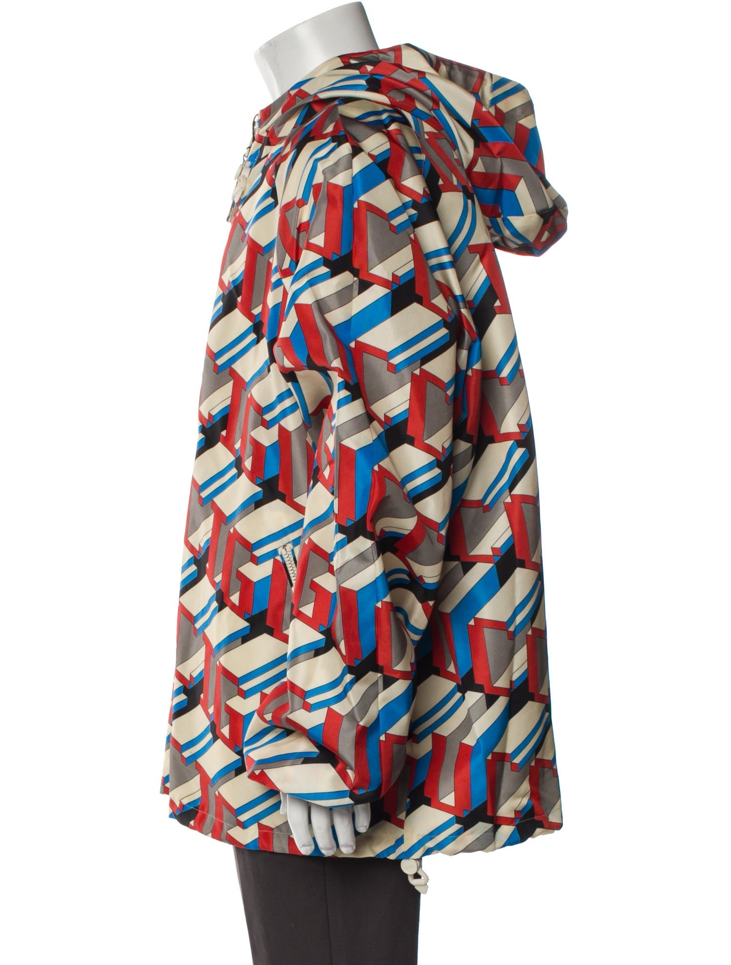 Gucci Sylvie Web Accent Parka w/ Tags