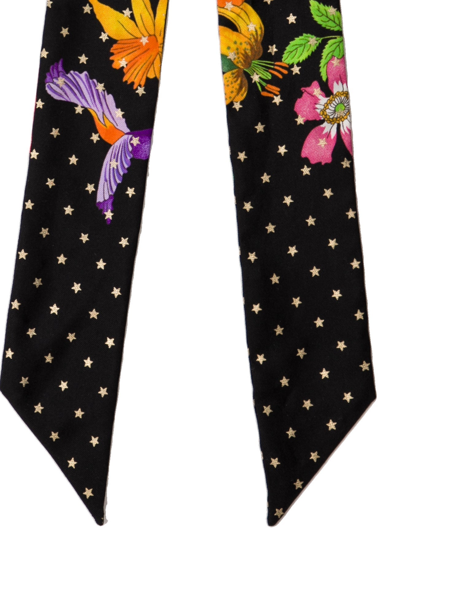 Gucci Silk Blooms Print Scarf