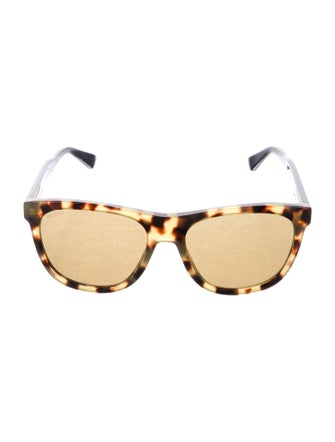 Gucci Sylvie Web Accent Cat-Eye Sunglasses