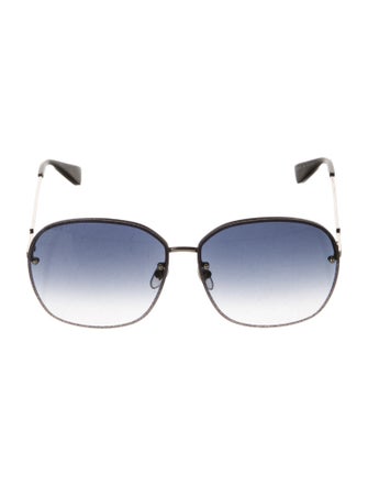 Gucci Bee Accent Oversize Sunglasses