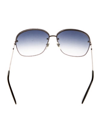 Gucci Bee Accent Oversize Sunglasses