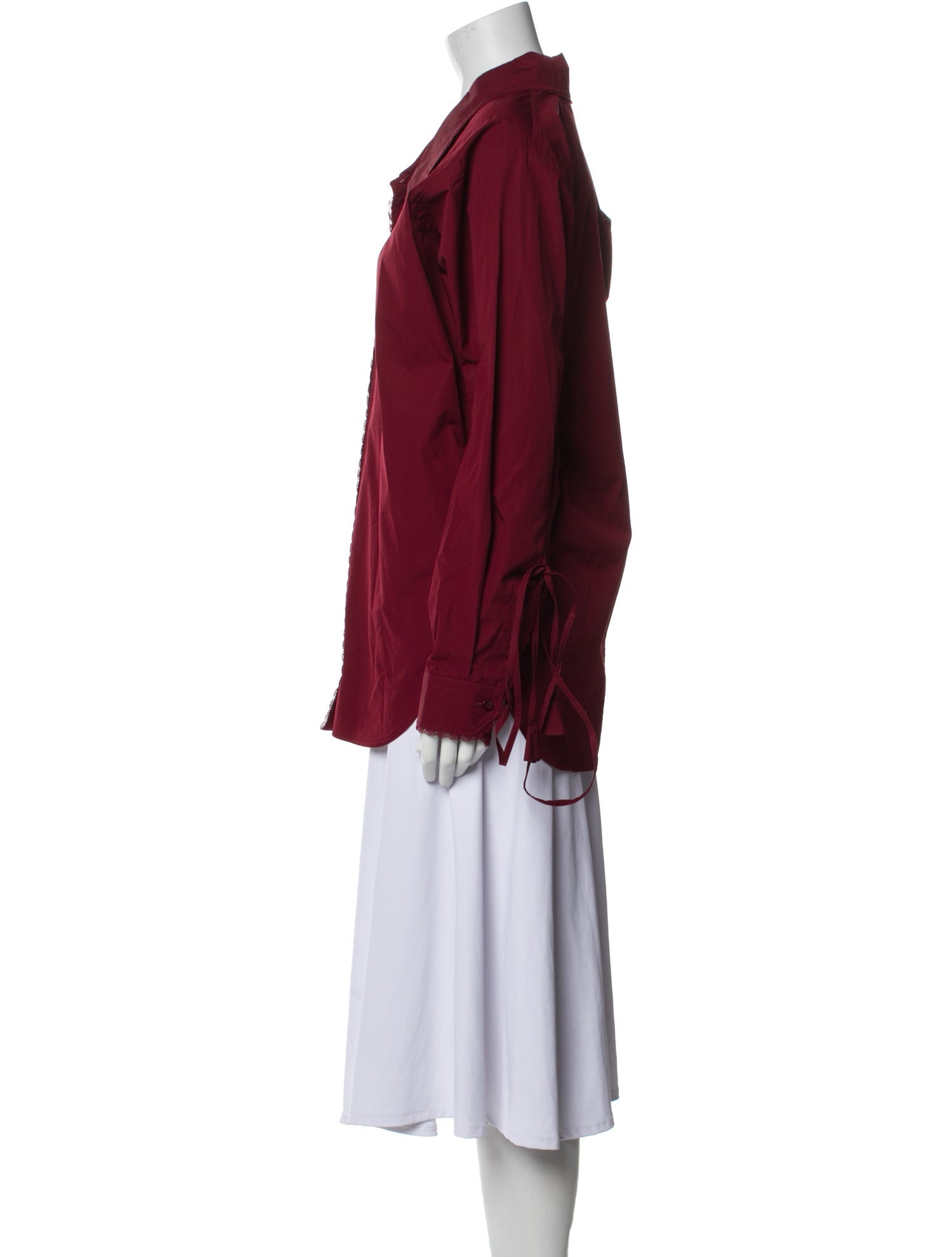 Gucci Long Sleeve Button-Up Top w/ Tags