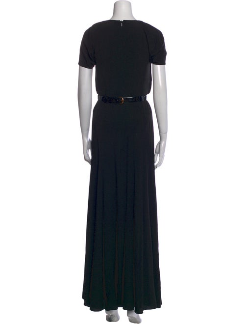 Gucci V-Neck Long Dress