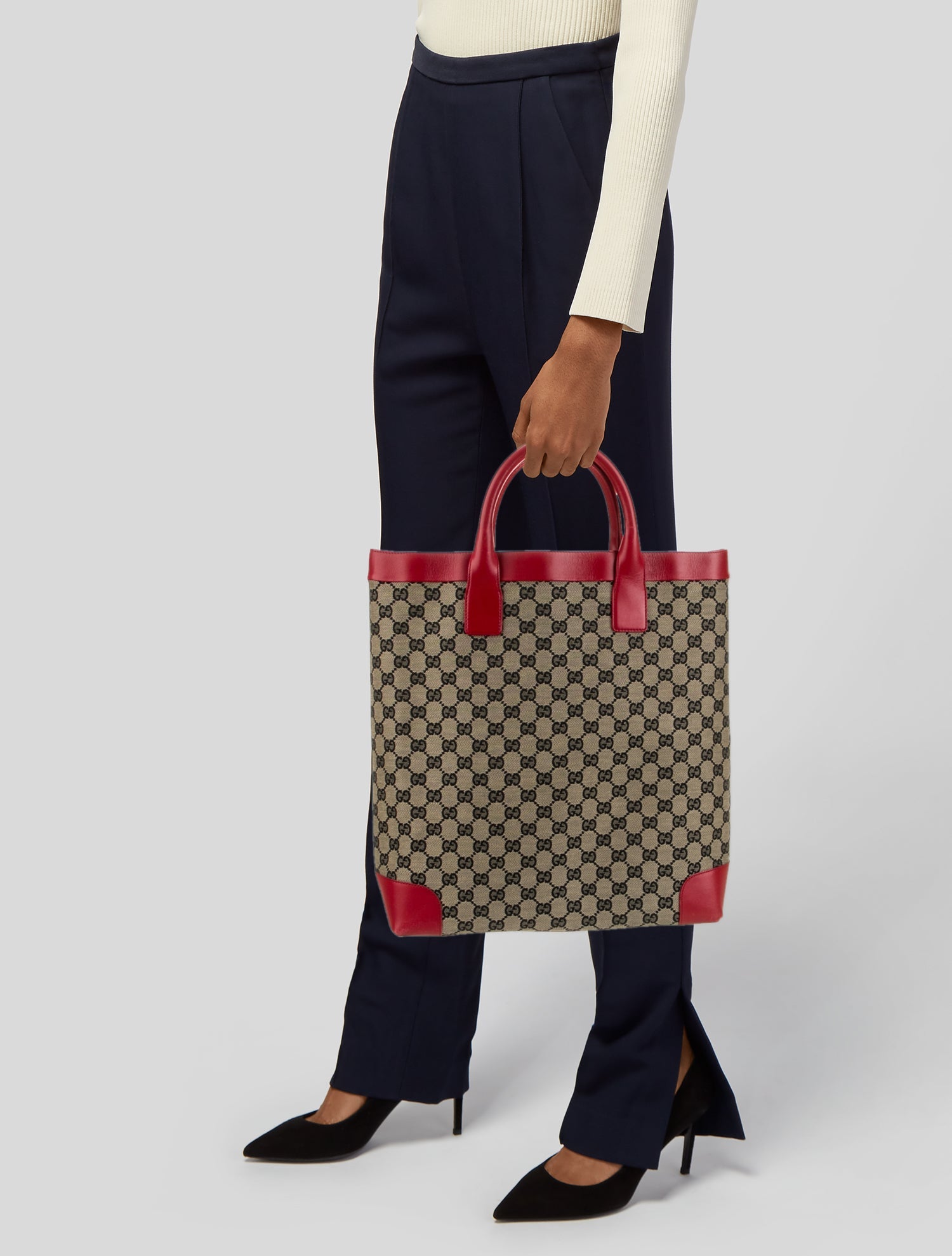 Gucci GG Canvas Tote Vintage