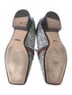 Gucci Web Accent Glitter Loafers