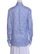 Gucci Printed Long Sleeve Button-Up Top