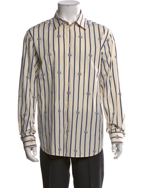 Gucci Striped Long Sleeve Shirt