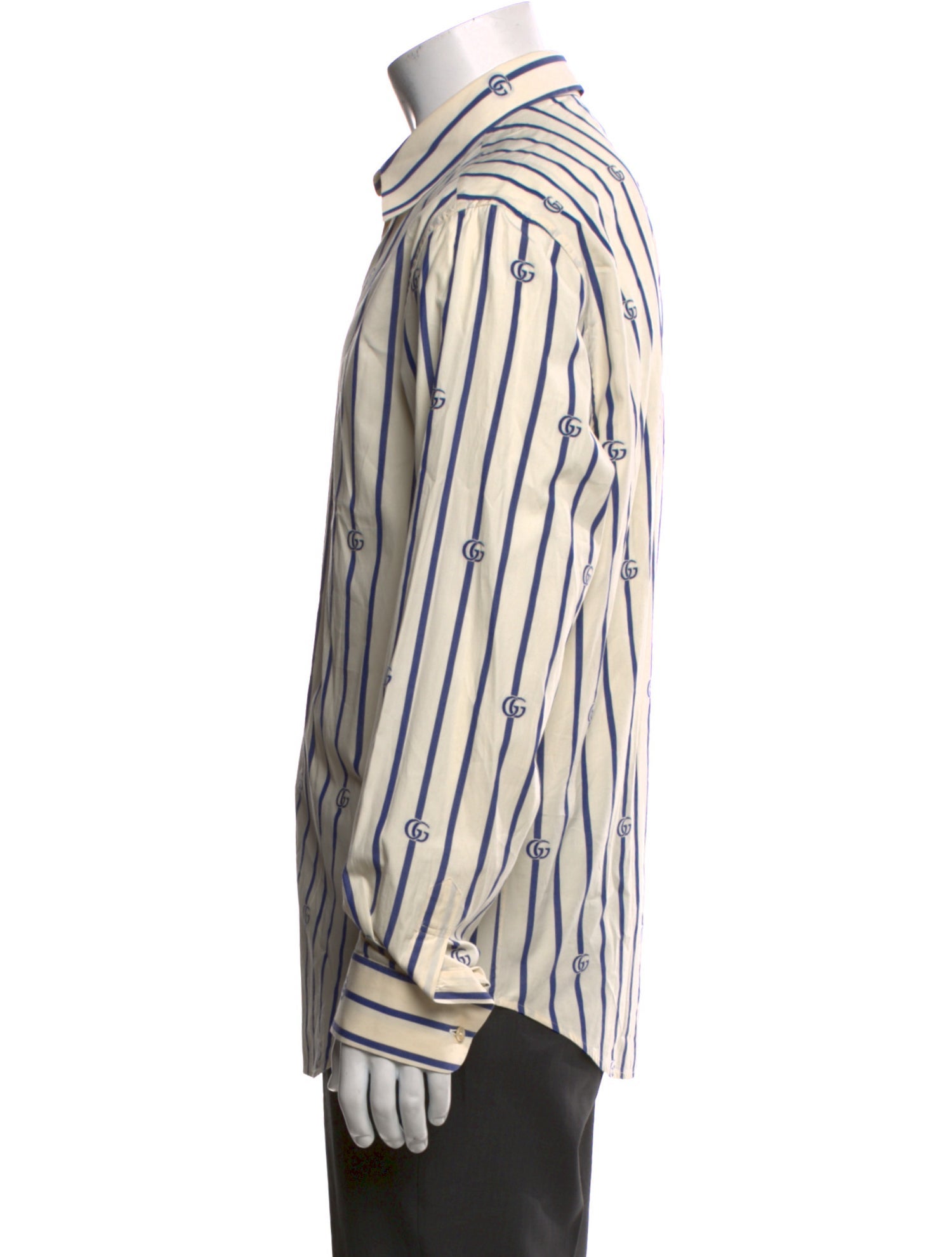 Gucci Striped Long Sleeve Shirt