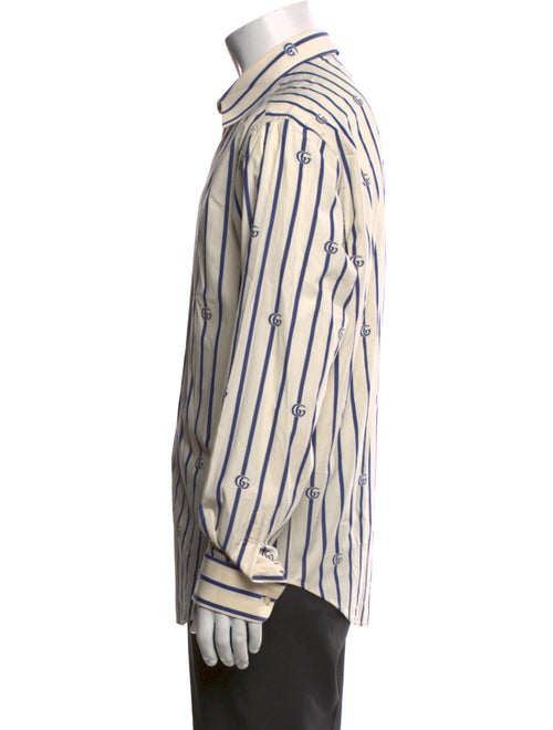 Gucci Striped Long Sleeve Shirt