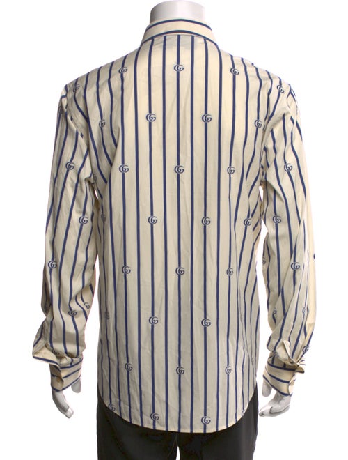 Gucci Striped Long Sleeve Shirt