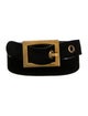 Gucci Skinny Suede Belt