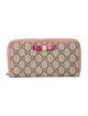Gucci GG Supreme Continental Wallet