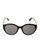 Gucci Double G Logo Round Sunglasses