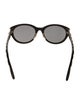Gucci Double G Logo Round Sunglasses