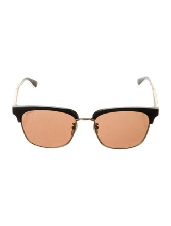 Gucci Web Accent Wayfarer Sunglasses