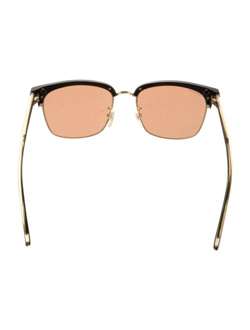 Gucci Web Accent Wayfarer Sunglasses