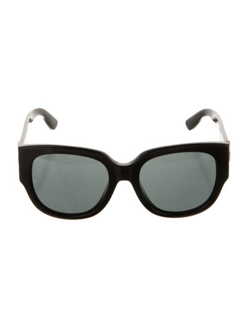 Gucci Interlocking G Logo Oversize Sunglasses
