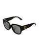 Gucci Interlocking G Logo Oversize Sunglasses