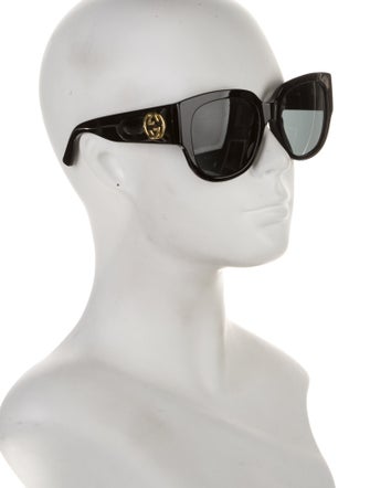 Gucci Interlocking G Logo Oversize Sunglasses