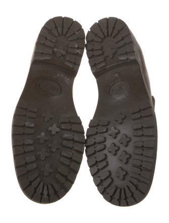 Gucci Horsebit Accent Leather Loafers