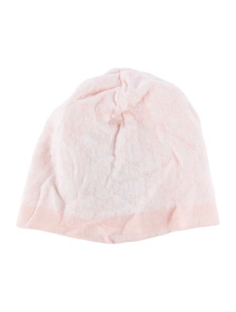 Gucci infant girls; pink beanie