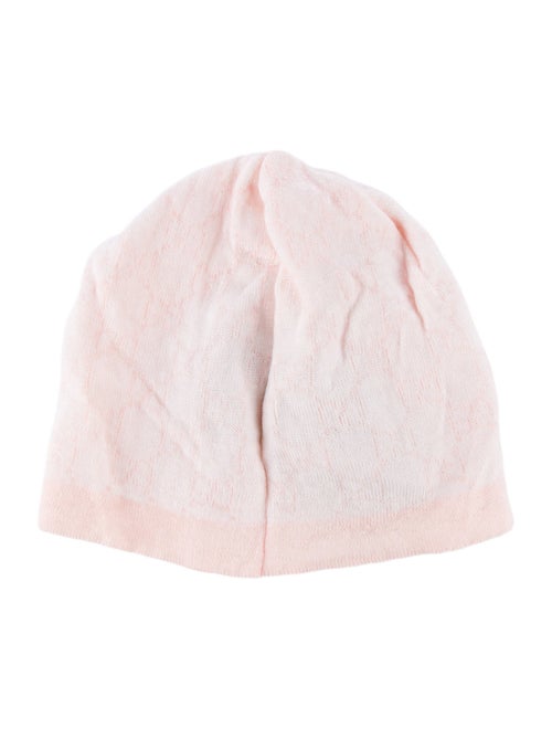 Gucci infant girls; pink beanie