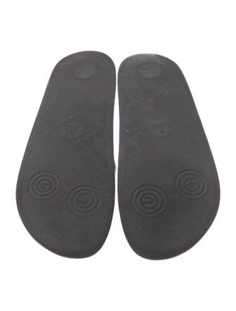 Gucci Web Accent Rubber Slides