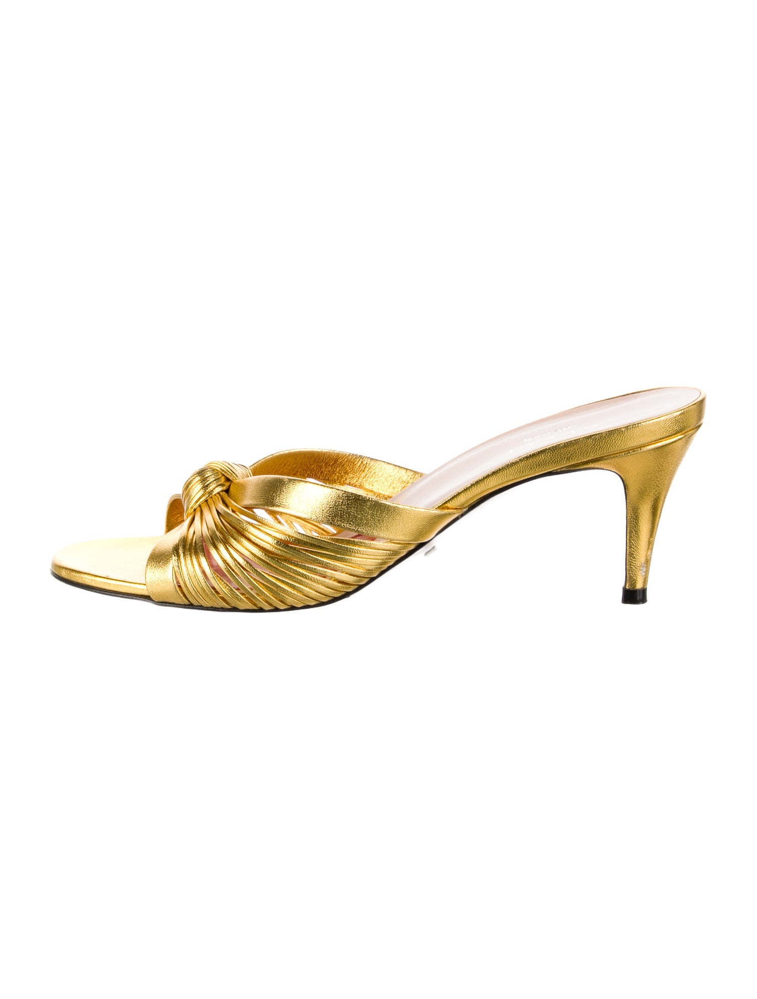 Gucci Leather Slides