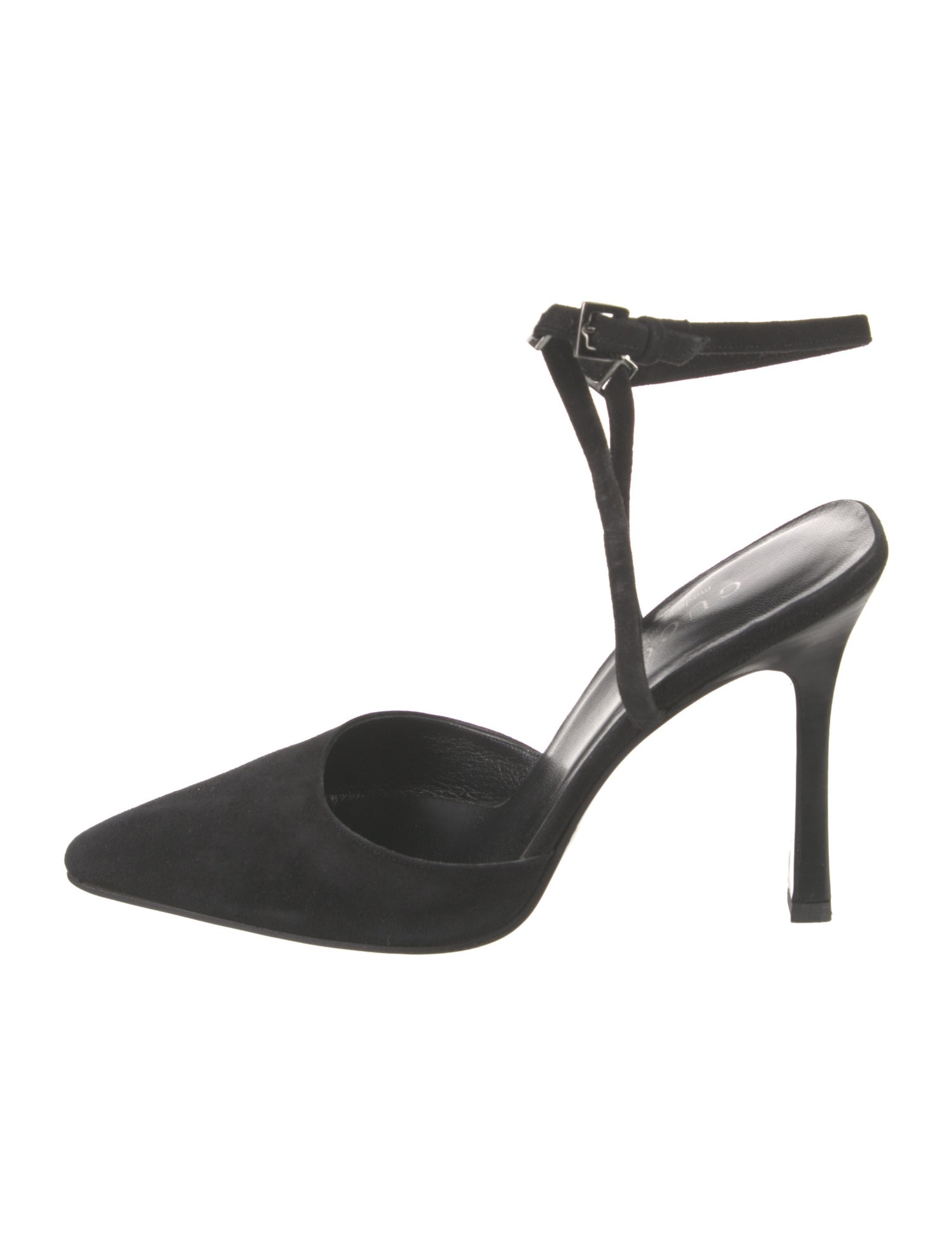 Gucci Suede Slingback Pumps