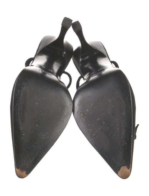 Gucci Suede Slingback Pumps