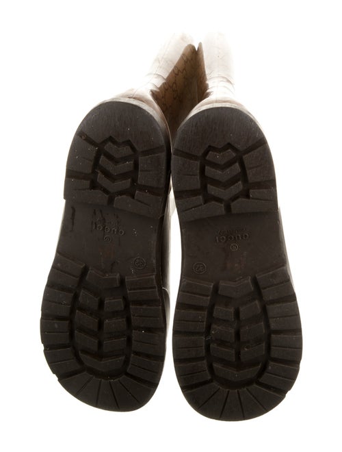 Gucci Kids' GG Rubber Rain Boots