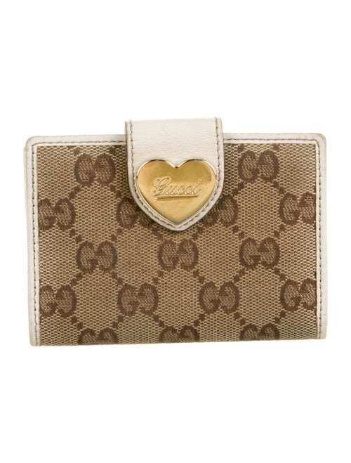 Gucci GG Canvas Canvas Compact Wallet