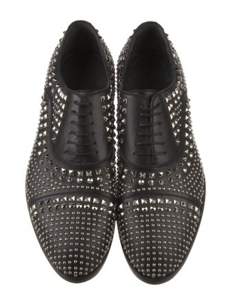 Gucci Horsebit Accent Leather Oxfords