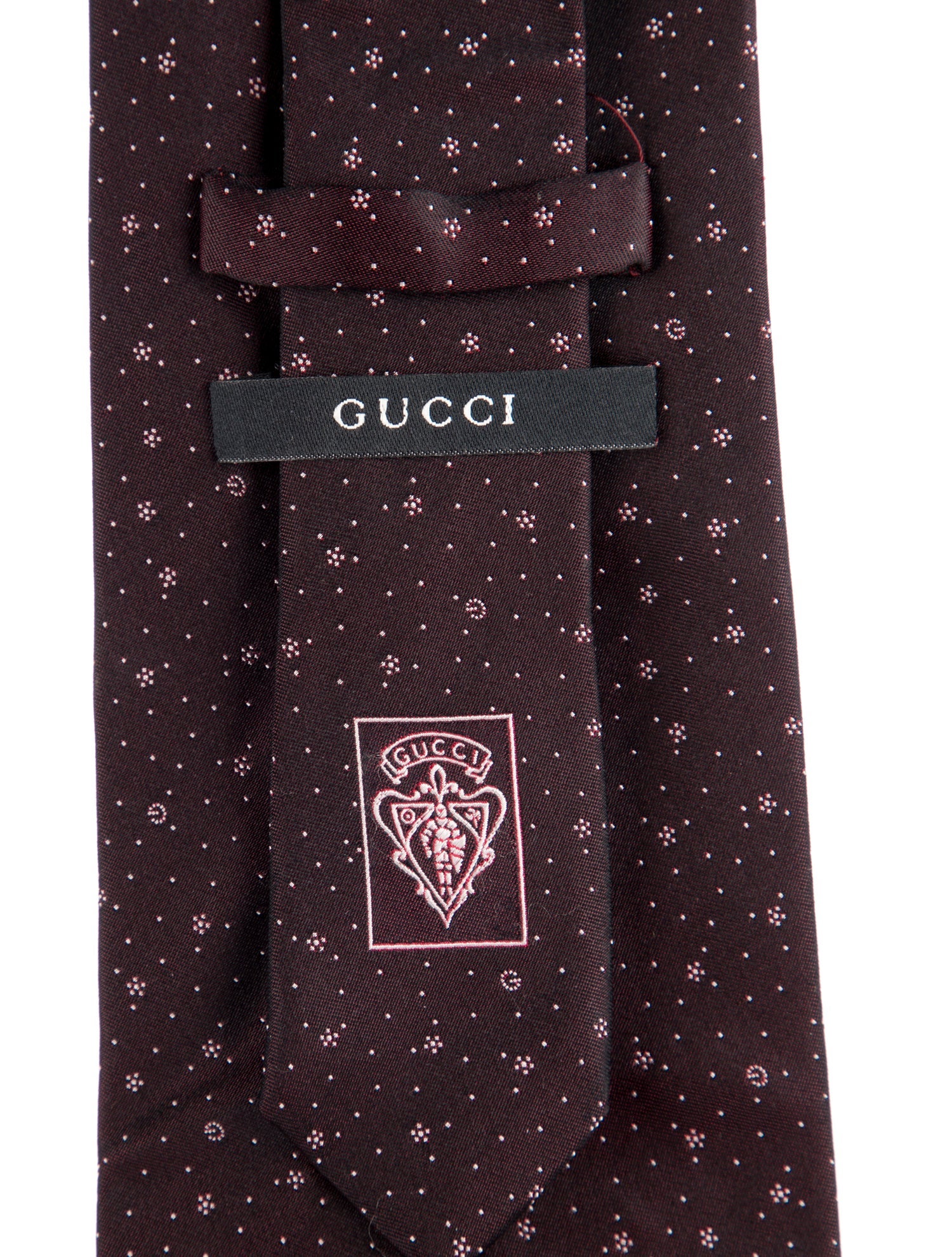 Gucci Silk Patterned Tie