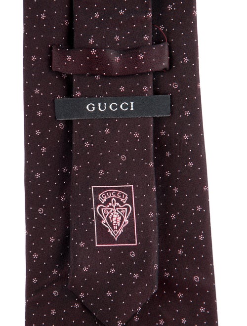 Gucci Silk Patterned Tie