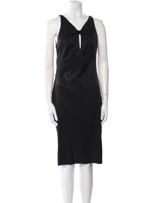 Gucci V-Neck Knee-Length Dress