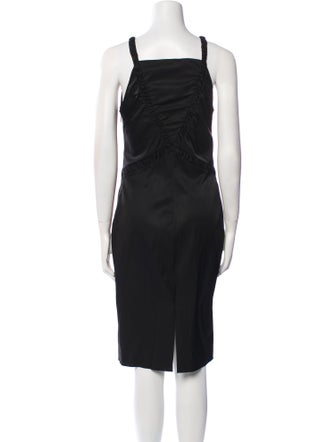 Gucci V-Neck Knee-Length Dress