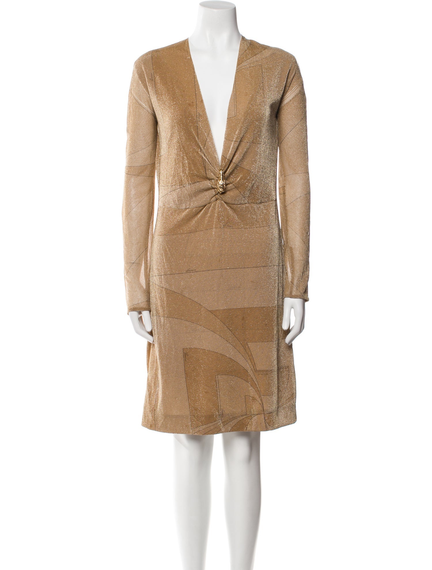 Gucci Vintage Knee-Length Dress