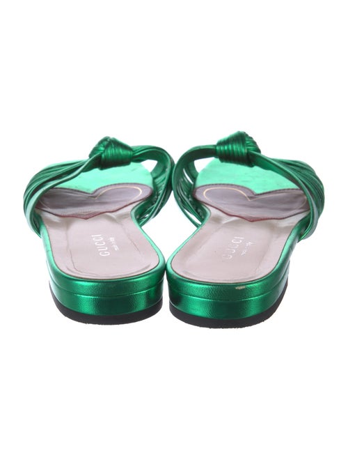 Gucci Leather Slides