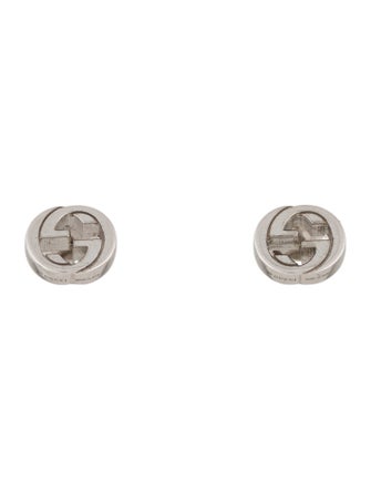 Gucci Interlocking Stud Earrings
