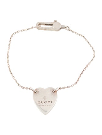 Gucci Heart Charm Bracelet