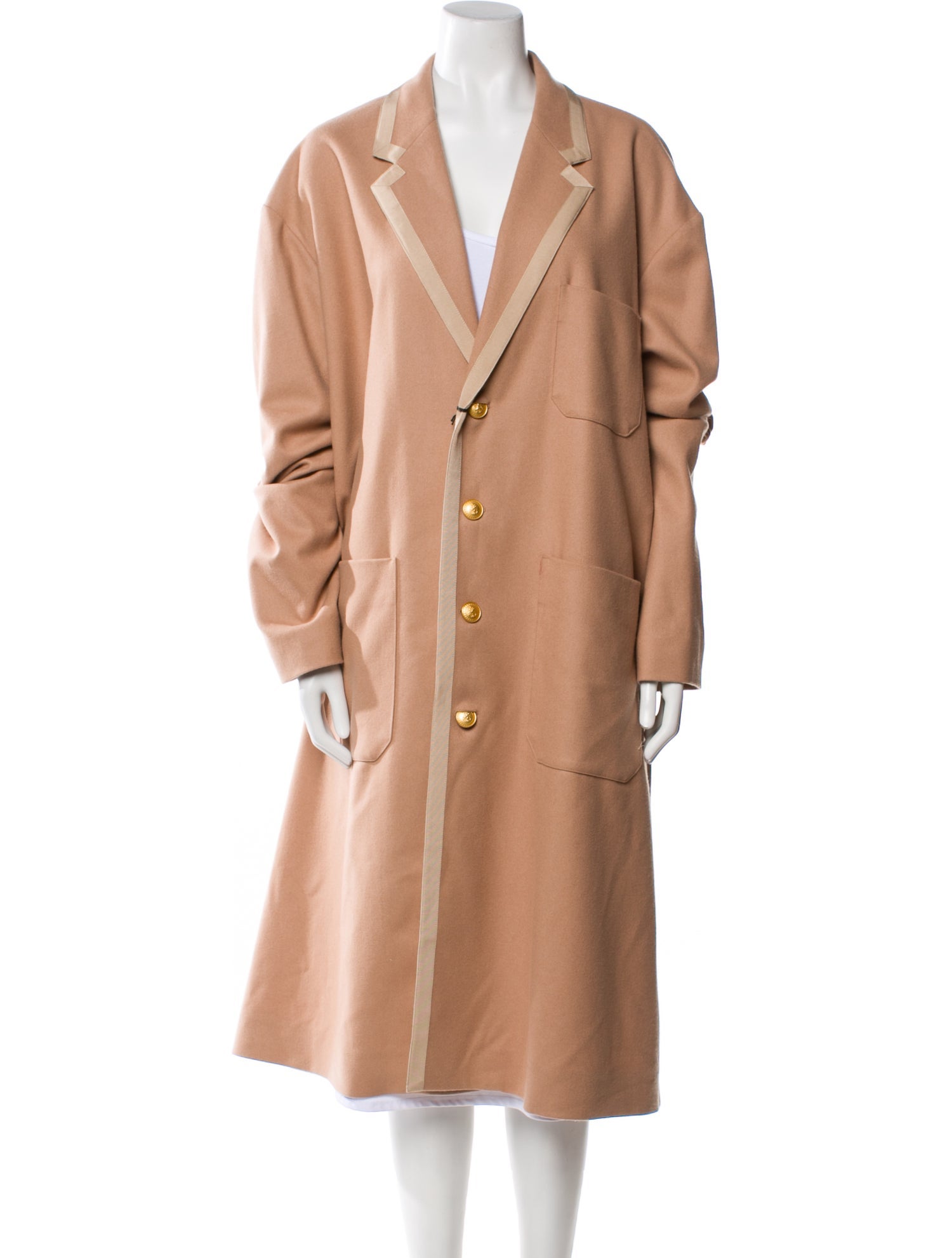 Gucci Wool Trench Coat w/ Tags