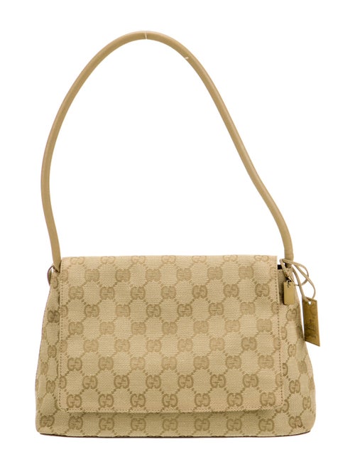 Gucci Canvas Shoulder Bag
