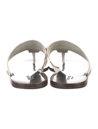 Gucci Horsebit Accent Leather Slides