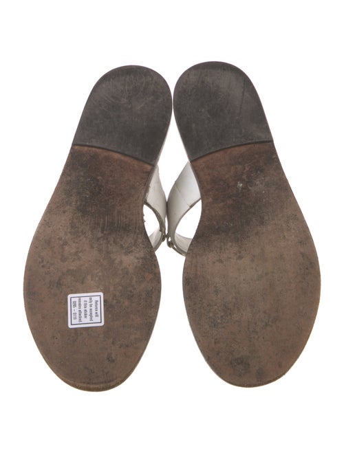 Gucci Horsebit Accent Leather Slides