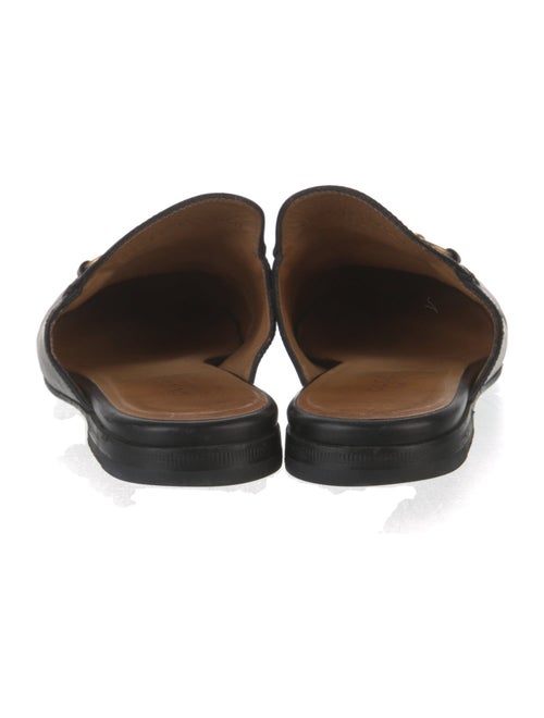 Gucci Horsebit Accent Leather Mules